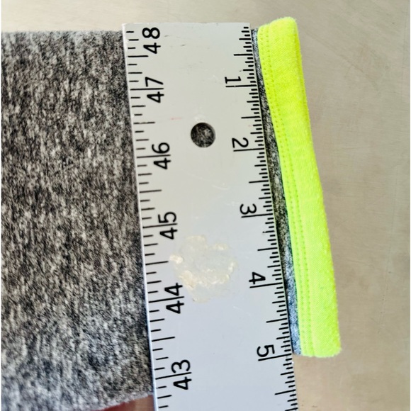 Rosie Pope Maternity Grey Neon Trimmed Elbow Sleeve Dress Knit SZ LARGE NEW! - Picture 15 of 16